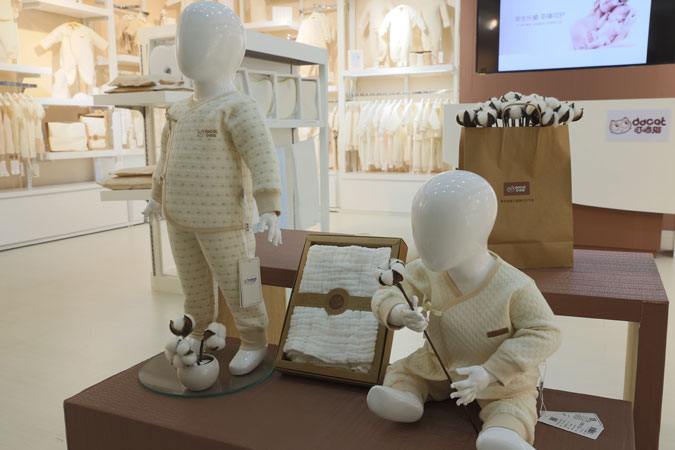 叮当猫2018童装店铺形象图