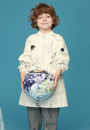 小食梦兽童装秋冬蓝色衫