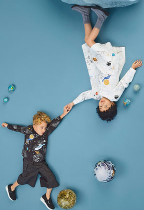 小食梦兽童装秋冬粉蓝开衫