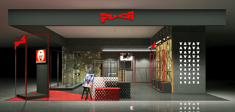 pucca品牌旗舰店店面