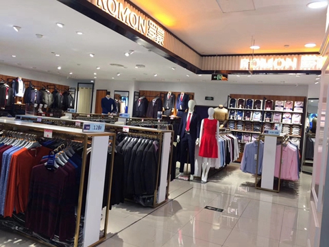 罗蒙品牌旗舰店店面