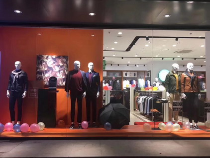 杉杉品牌旗舰店店面