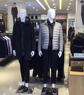 杉杉品牌旗舰店店面