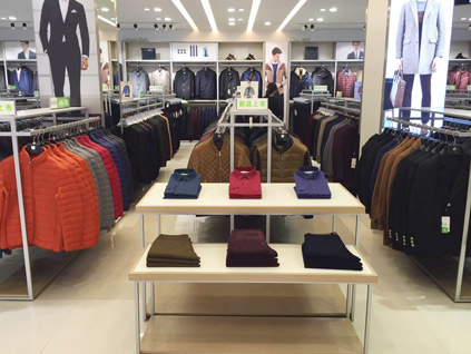 杉杉品牌旗舰店店面